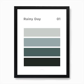 Rainy Day Sky Series 01 Art Print