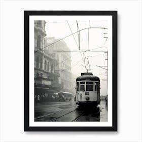 Kolkata, India, Black And White Old Photo 4 Art Print