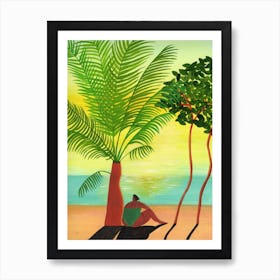 Mango Sunshine Art Print
