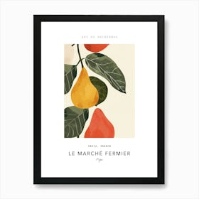 Figs Le Marche Fermier Poster 2 Art Print