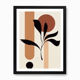 Abstract Of A Plant Art Print