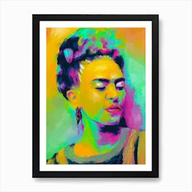 Frida Kahlo Portrait Art Print