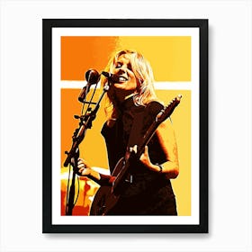 Ellie Rowsell 16 Art Print