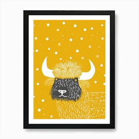 Yellow Yak 2 Art Print