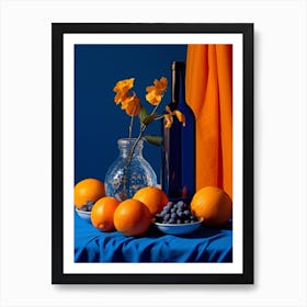 Oranges And Blues, Still life, Printable Wall Art, Still Life Painting, Vintage Still Life, Still Life Print, Gifts, Vintage Painting, Vintage Art Print, Moody Still Life, Kitchen Art, Digital Download, Personalized Gifts, Downloadable Art, Vintage Prints, Vintage Print, Vintage Art, Vintage Wall Art, Oil Painting, Housewarming Gifts, Neutral Wall Art, Fruit Still Life, Personalized Gifts, Gifts, Gifts for Pets, Anniversary Gifts, Birthday Gifts, Gifts for Friends, Christmas Gifts, Gifts for Boyfriend, Gifts for Wife, Gifts for Mom, Gifts for Husband, Gifts for Her, Custom Portrait, Gifts for Girlfriend, Gifts for Him, Gifts for Sister, Gifts for Dad, Couple Portrait, Portrait From Photo, Anniversary Gift Art Print