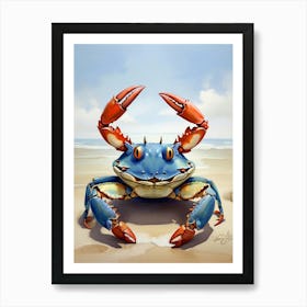 Blue Crab 2 Art Print