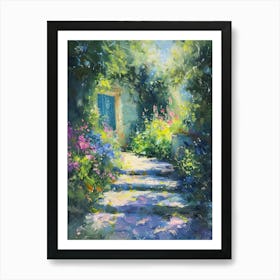  Floral Garden Wild Garden 7 Art Print