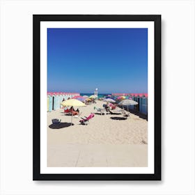 Beach in Sicily Italy Art Print