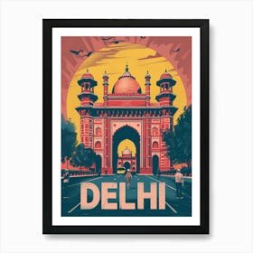 Delhi India Art Print