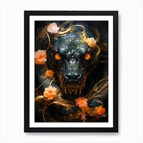 Dragon Head 1 Art Print