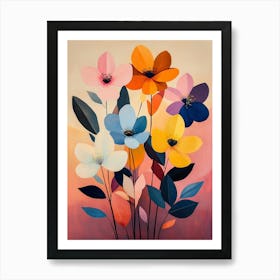 Flowers In A Vase 23 Art Print