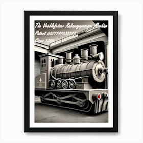 The Mythical Veeblefetzer Machine- Reimagined 5 Art Print