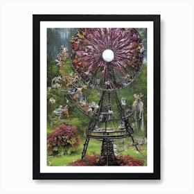 Ferris Wheel 6 Art Print