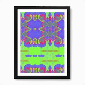 Psychedelic Pattern 2 Art Print