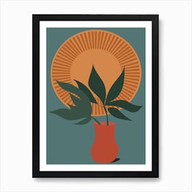 Vase In The Sun Art Print