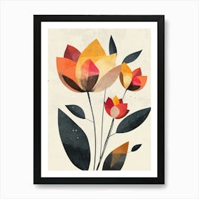 Lotus Flower Art Print