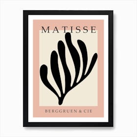 Matisse Minimal Cutout 18 Art Print