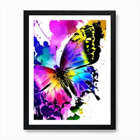 Colorful Butterfly 3 Art Print