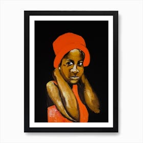 Black Girl You Will Be Loved Without Fight Art Print