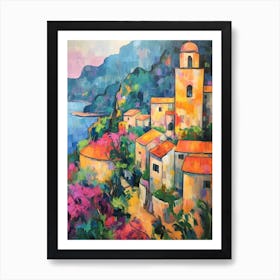 Ravello Italy 2 Fauvist Painting Art Print