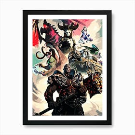 Dungeons And Dragons Art Print