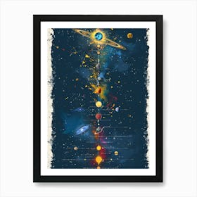 Solar System Art Print