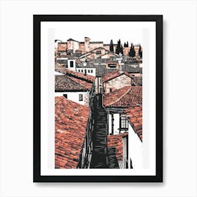 Granada's Tapestry Art Print