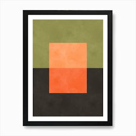 Conceptual minimalist art 2 Art Print