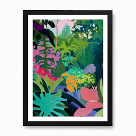 Smith College Botanic Garden, Usa Abstract Still Life Art Print