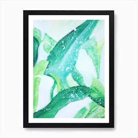 Palm Leaves Art Print