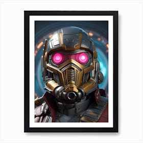 Guardians Of The Galaxy Star Lord Art Print