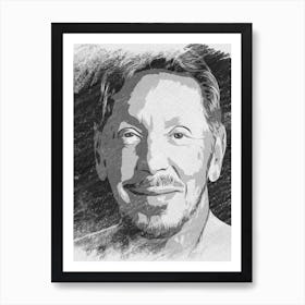 Larry Ellison Art Print