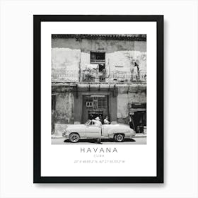 Havana Cuba Travel Art Print