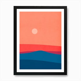 Natural landscape 6 Art Print