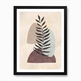 Abstract Fern Art Print