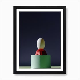 Egg In A Box Art Print