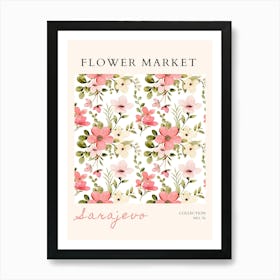 Flower Market 55 Art Print