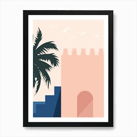 Morocco Abstract 1-3 Art Print