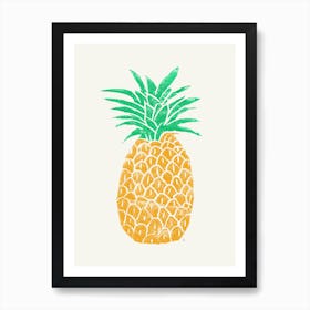 Pineapple in Art Print