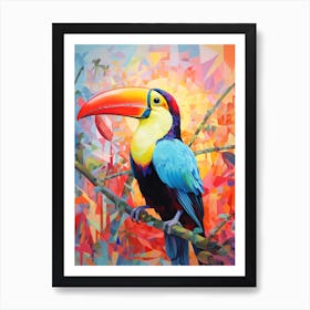 Colourful Toucan 4 Art Print