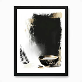 Black And Gold Canvas Print 10 Art Print