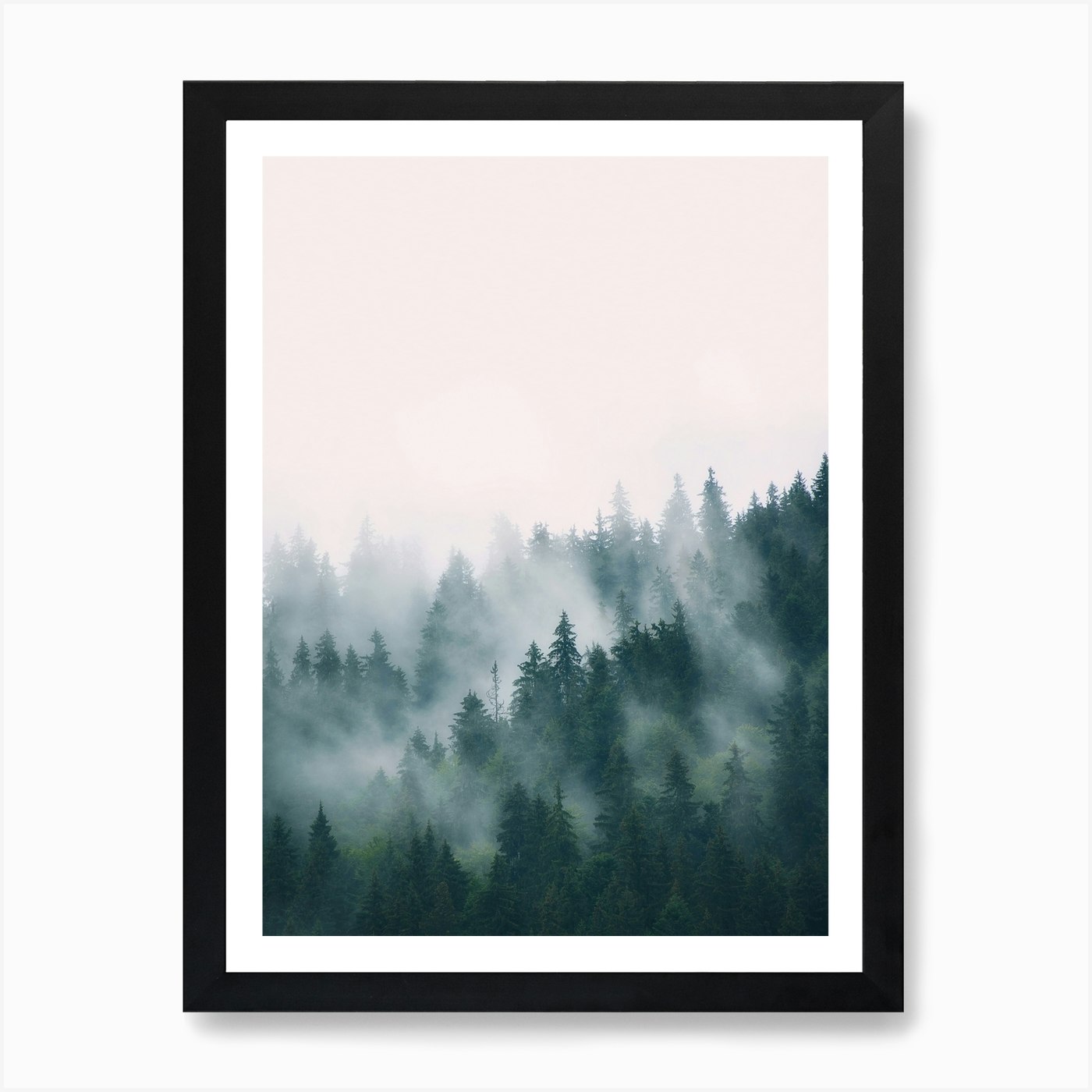 Fog And Forest Art Print By Sisi And Seb Fy