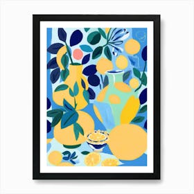 Lemons 1 Art Print