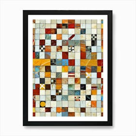 Mosaic Mosaic Mosaic 2 Art Print