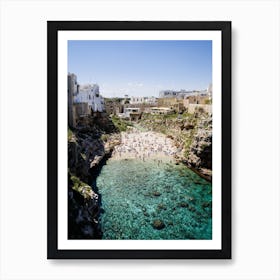 Italian Beaches | Puglia Italy | Polignano A Mare  Art Print