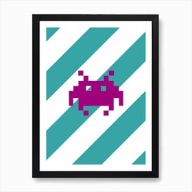 Invader 3 Art Print