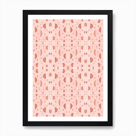 Kaleidoscopic Cretto Art Print