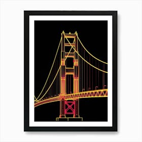 Golden Gate Bridge 1 Art Print