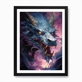 Dragon Of The Sky Art Print