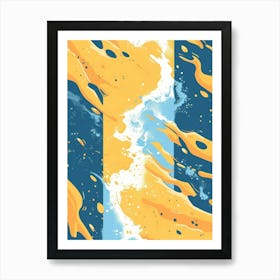 Water Splashes 3 Art Print